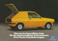 Ford Fiesta Kleinlieferwagen brochure 3.1978