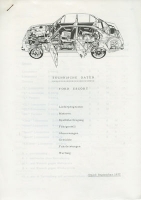 Ford Escort Technical Data 9.1977