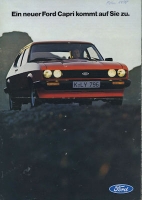 Ford Capri III brochure 1.1978