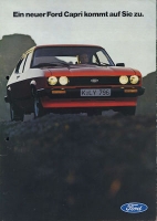 Ford Capri III Prospekt 1.1978