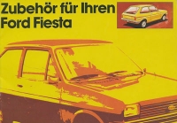 Ford Fiesta Accessories brochure ca. 1979