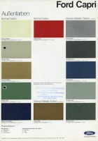 Ford Capri III Farben 7.1980
