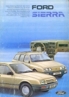 Ford Sierra owner`s manual 9.1982