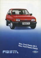 Ford Fiesta brochure 12.1983