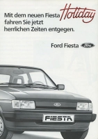 Ford Fiesta Holiday brochure 4.1984