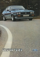 Ford Capri III brochure 12.1983