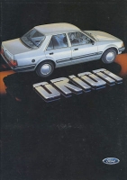 Ford Orion brochure 12.1983