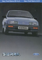 Ford Sierra brochure 1.1985