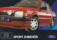 Ford RS Sport Accessories brochure 4.1986