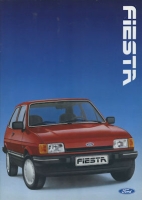 Ford Fiesta brochure 1.1986