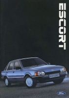 Ford Escort brochure 1.1986