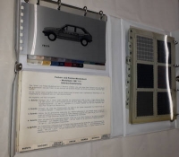 Preview: Ford Farb- und Polster-Musterbuch 1987