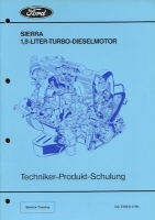 Preview: Ford Sierra Reparaturanleitung 1990