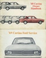 Ford Cortina owner`s manual  10.1967 + Service 1969