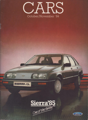 Ford Cars Prospekt October/November 1984
