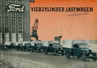 Ford 4 Zylinder Lastwagen Prospekt 1930er Jahre