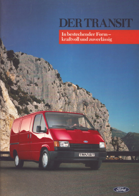 Ford Transit Prospekt 3.1987