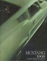 Ford Mustang brochure 1968