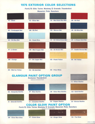 Preview: Ford / US Farben 1975
