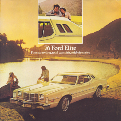 Ford Elite Prospekt 1976