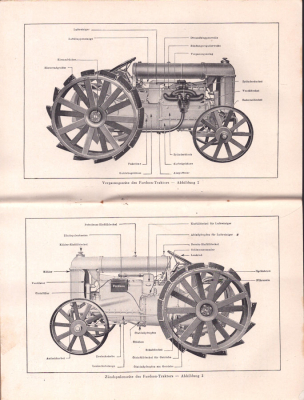 Preview: Fordson Traktor Bedienungsanleitung 9.1927