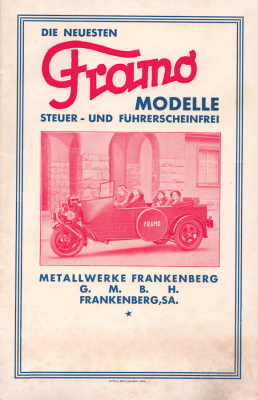 Framo Programm 4.1932