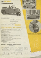 Preview: Framo Programm ca. 1934