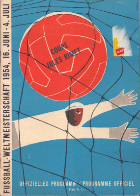 Programm Fußball WM Schweiz 20.6.1954