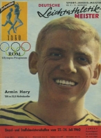 Gehard Bahr Sport-Jahres-Meister Leichtathletik 1960 Heft 3