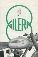 Gilera 98 ccm Prospekt ca. 1964