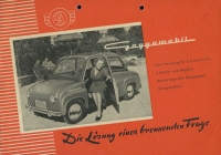Glas Goggomobil 250 / 300 Prospekt ca. 1955