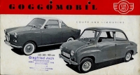 Glas Goggomobil 250-400 ccm Prospekt ca. 1959