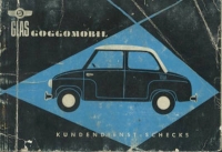 Glas Goggomobil Customer service booklet 1961