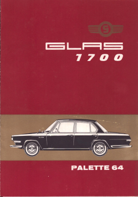 Glas 1700 Farben 1964