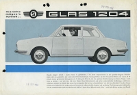 Glas 1204 brochure 1965