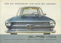 Glas 1700 brochure ca. 1966