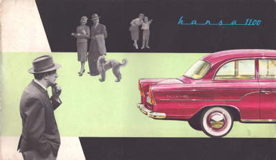 Hansa 1100 Prospekt ca. 1959