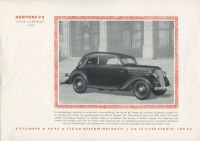 Gräfford V 8 Prospekt 1930er Jahre