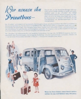 Preview: Gutbrod Superior 700 Kombi + Atlas 1000 Prospekt 8.1952