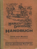 Harley-Davidson 1200 ccm Bedienungsanleitung 1930