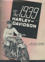 Harley-Davidson Programm 1939