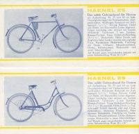 Haenelrad program 1930s