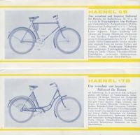 Haenelrad program 1930s