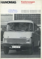 Hanomag Kastenwagen 1,87 - 3,38 to program ca. 1967