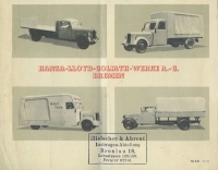 Hansa-Lloyd Lkw 2 to Prospekt 2.1937