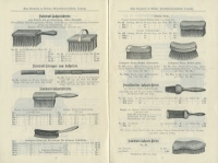 Preview: Max Heinrich & Müller Drahtbürsten Prospekt ca. 1900