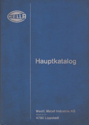 Hella Hauptkatalog 1965