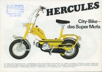 Hercules IFMA Neuheiten Prospekt 9.1970