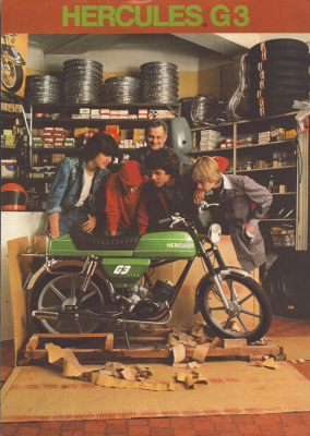 Hercules Mofa G 3 Prospekt 9.1982