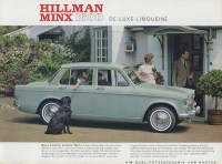 Hillman Minx 1600 de Luxe Limousine Prospekt 1960er Jahre